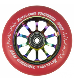 Metal Core Thunder Rainbow 110 mm koliesko červené