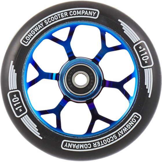 Kolečko Longway Precinct 110mm Blue Neochrome