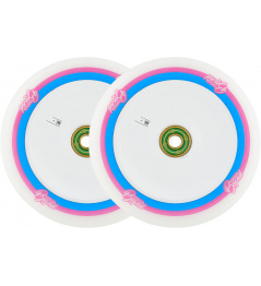 Kolečka UrbanArtt Original 120mm Pink/White 2ks