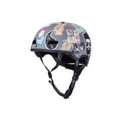 Přilba Micro LED Sticker L (58-61 cm)