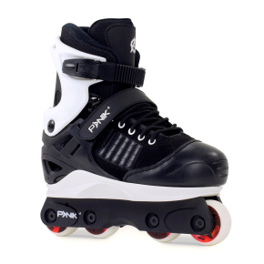 Anarchy Panik III Children's Adjustable Aggressive Skates - Black - UK:2J-5J EU:34-38 US:M3-6