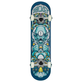 Rocket Complete Skateboard Alien Pile-up - 7.375 IN Blue