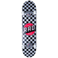 RAD Checkers Skateboard Komplet (8"|Černá)