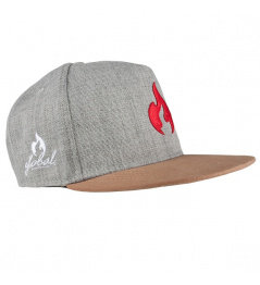 Chilli Global Snapback šedá
