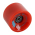Kolečko Longboard 1ks - červené, ABEC 9, 70 mm