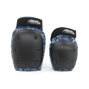 Set Chráničů REKD Youth Heavy Duty Black/Blue M